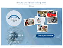 Tablet Screenshot of hospiz-jena.de